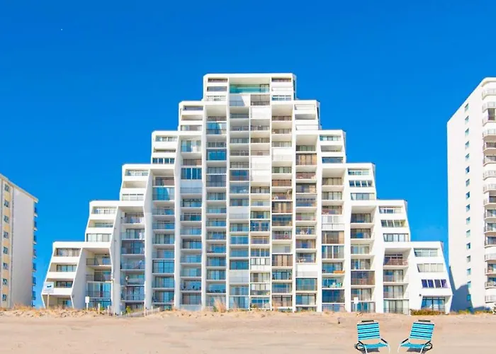 Holiday home Oceanfront With A Shaded Balcony Ac Wifi & Shared Outdoor Pool Ocean City